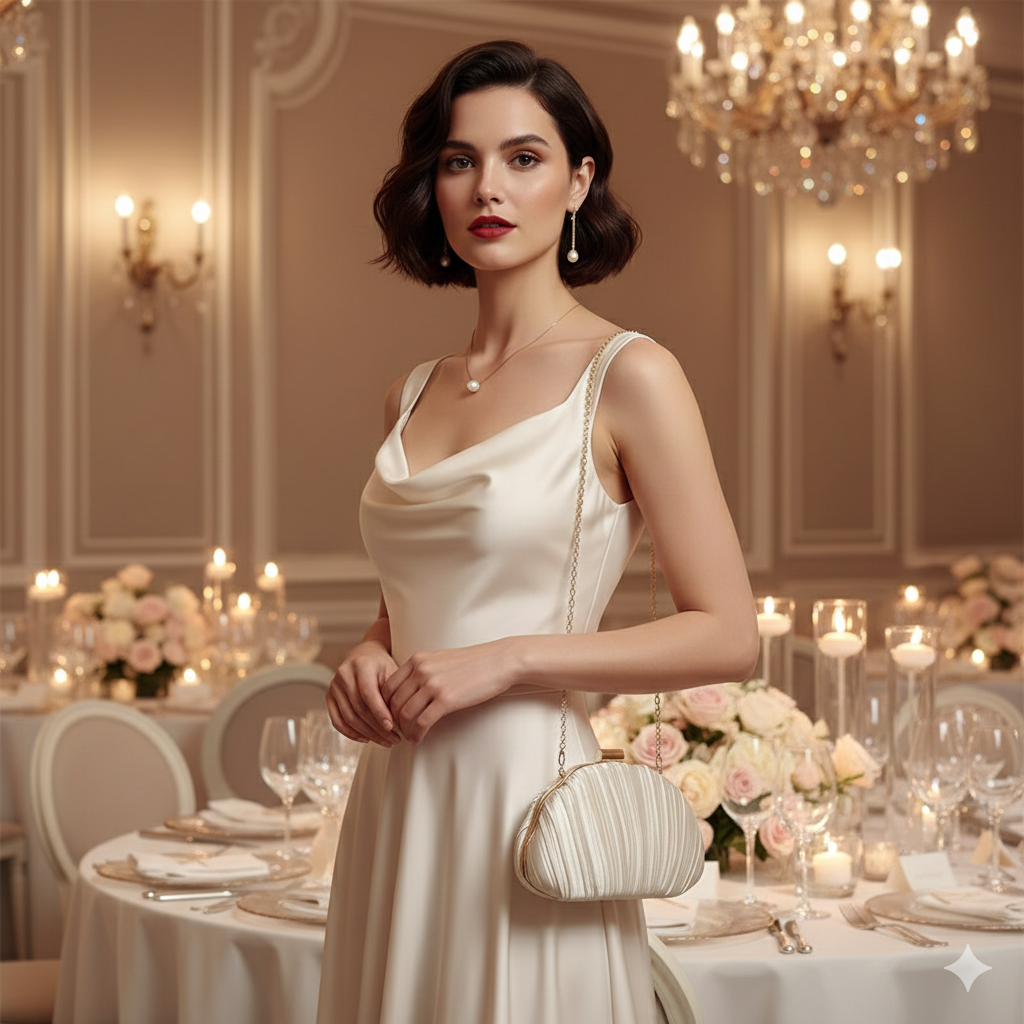 ZARÉLIA Deniz Kabuğu Kadın Abiye Çanta - Şık Tasarım