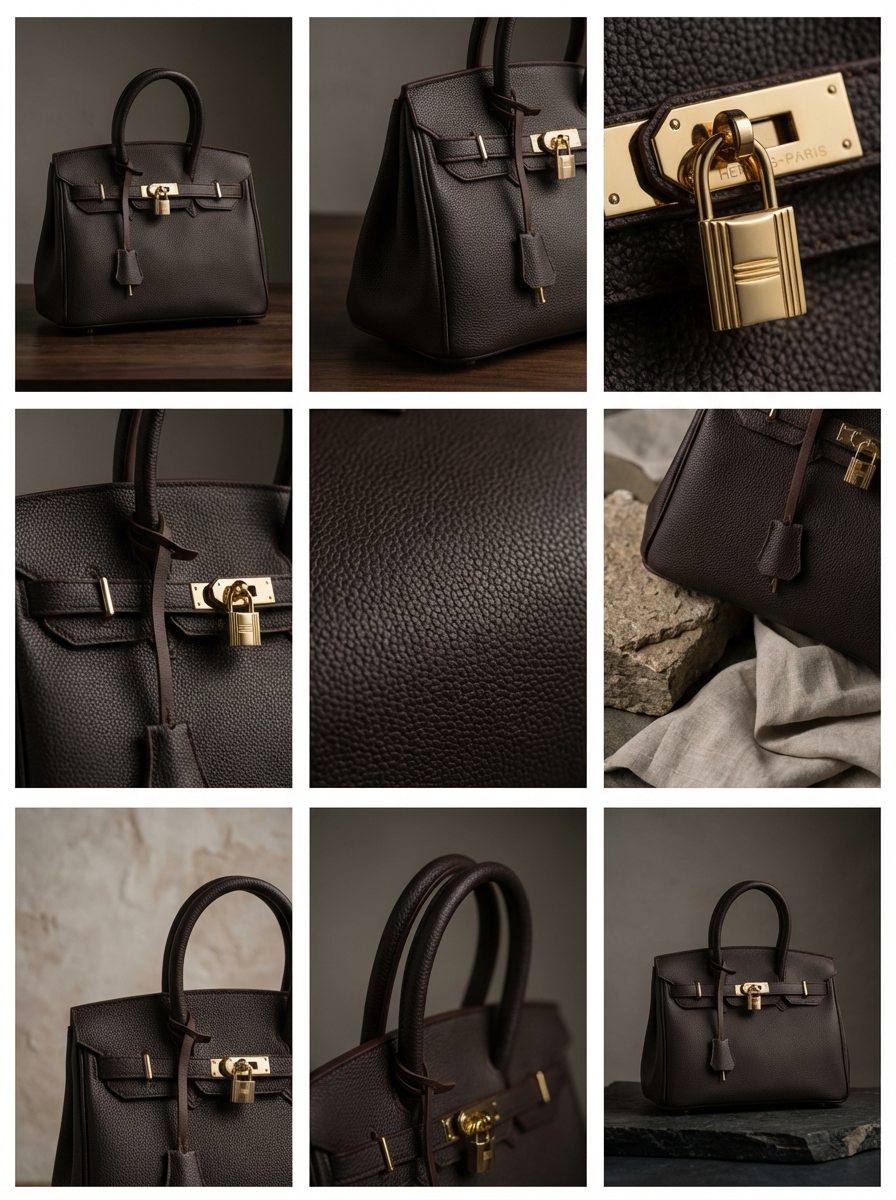 Birkin A+ Kalite Kadın Çanta Kutulu - Premium Günlük Omuz Çantası