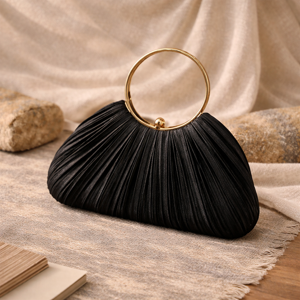 ZARÉLIA Parlak Tokalı Kadın Akşam Çantası - Lüks Abiye Clutch