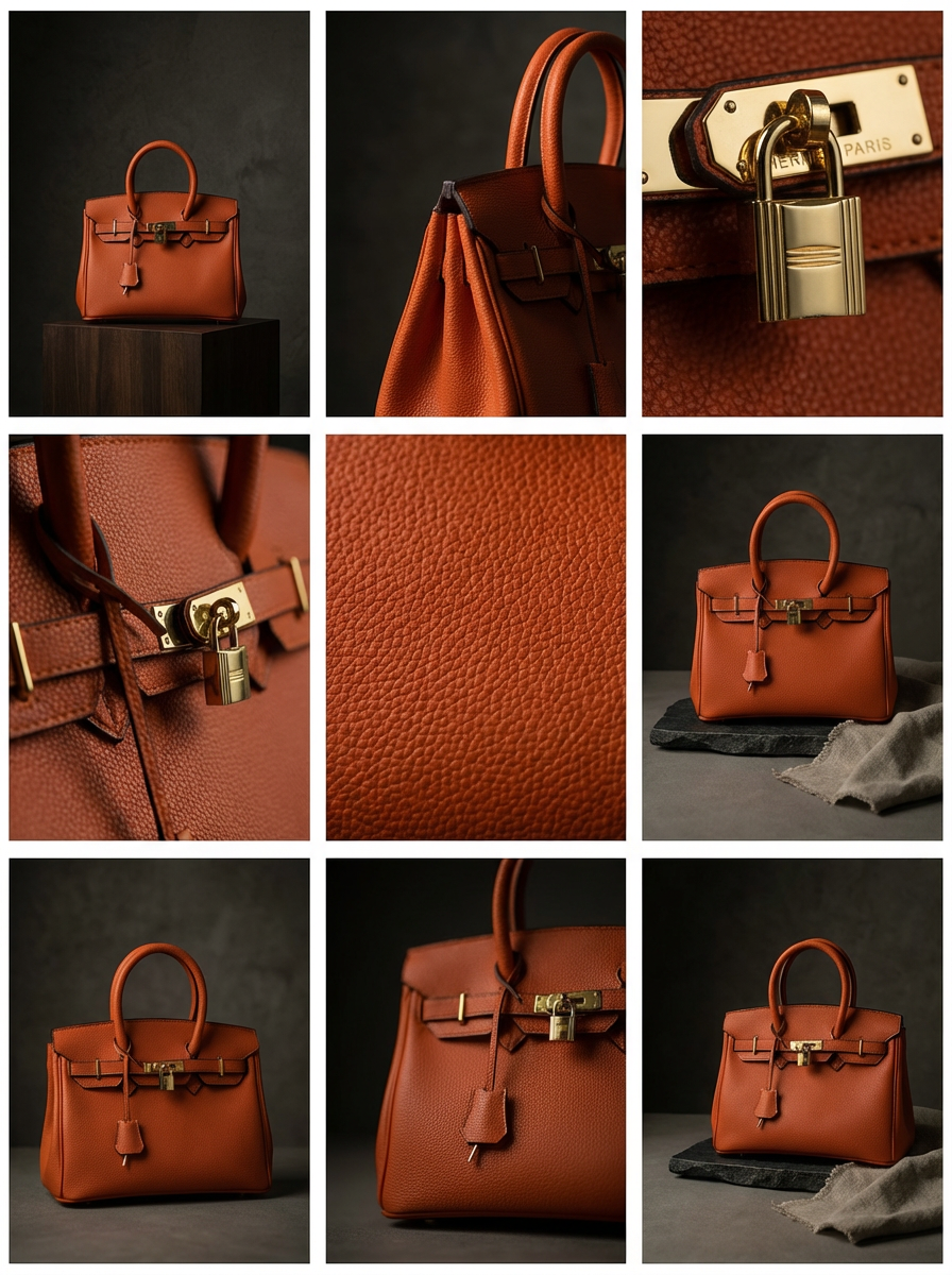 Birkin A+ Kalite Kadın Çanta Kutulu - Premium Günlük Omuz Çantası