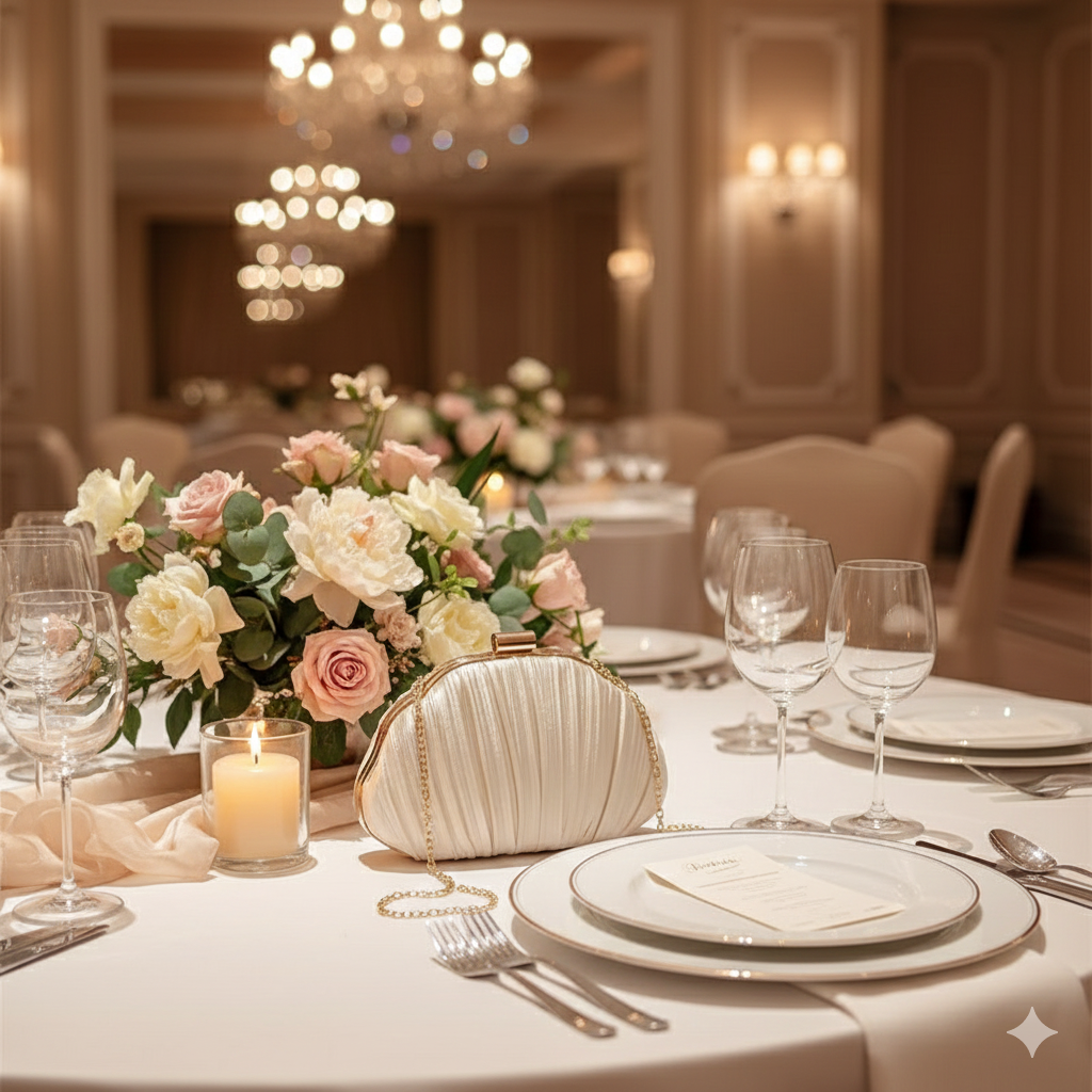 ZARÉLIA Deniz Kabuğu Kadın Abiye Çanta - Şık Tasarım