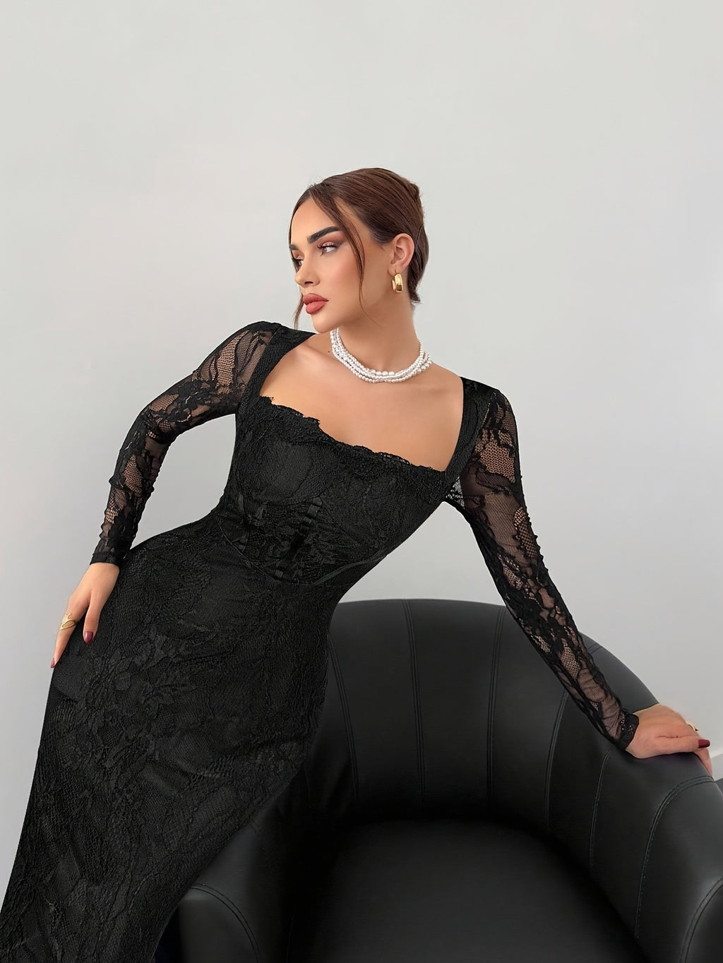 ZARÉLIA Şık Kadın Gece Elbisesi