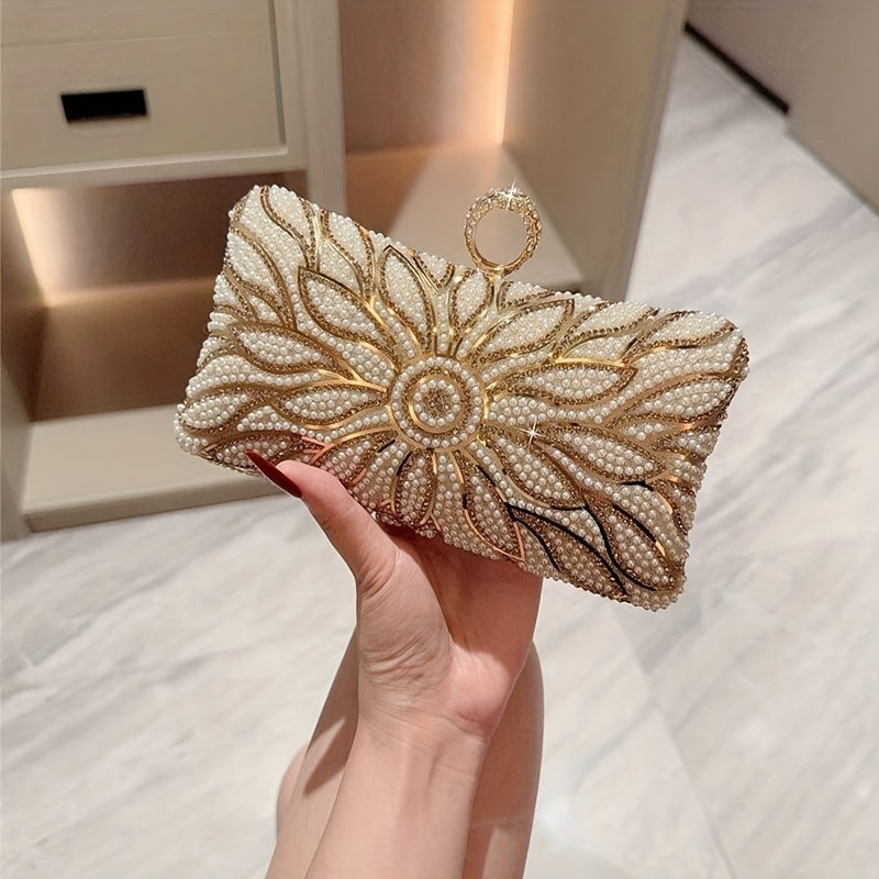 ZARÉLIA Şık Tokalı Abiye Çanta - Düğün ve Nişan