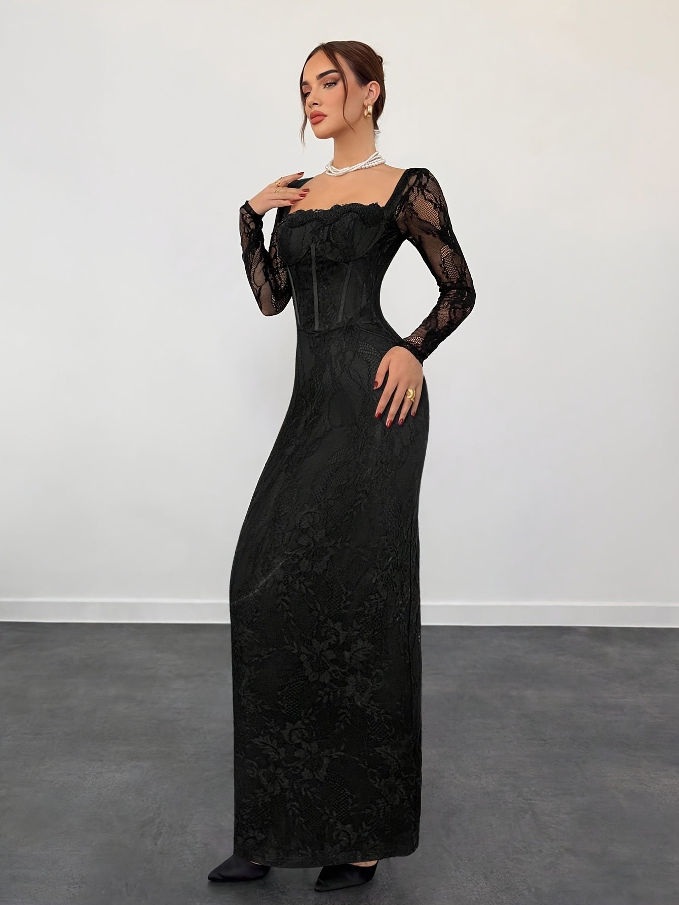 ZARÉLIA Şık Kadın Gece Elbisesi