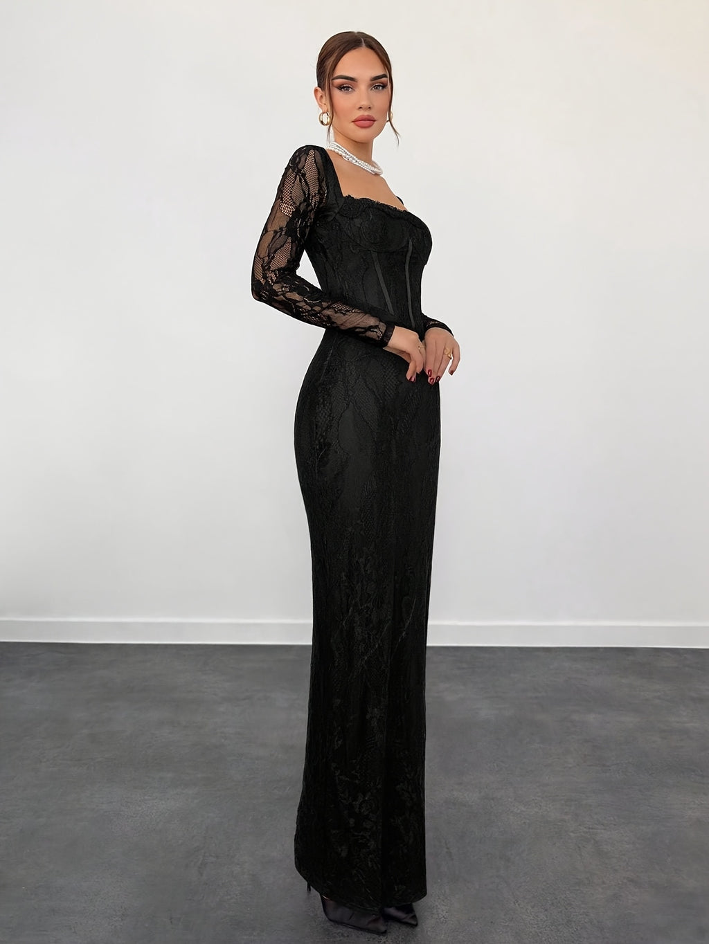 ZARÉLIA Şık Kadın Gece Elbisesi