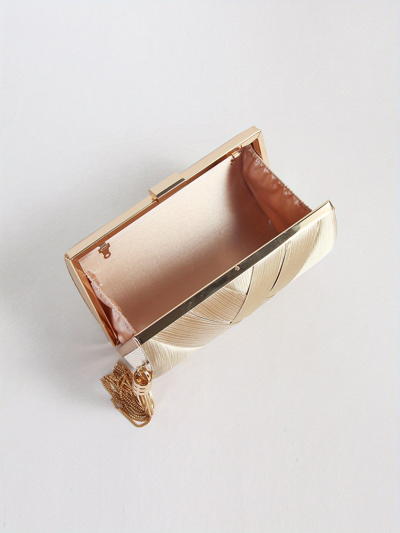 ZARÉLIA Şık Örgülü Gece Çantası - Lüks Abiye Clutch