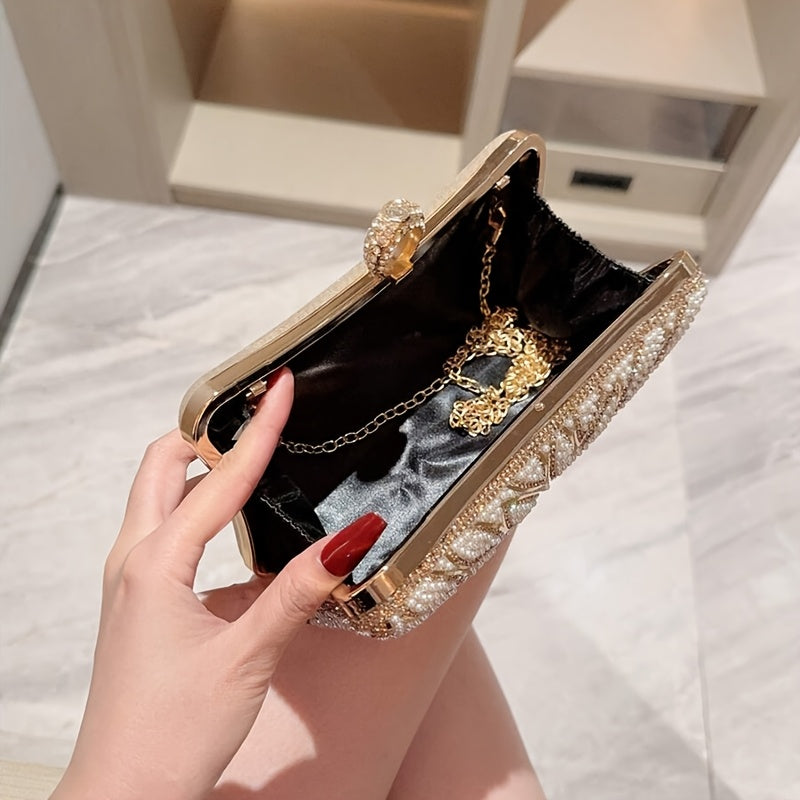 ZARÉLIA Şık Tokalı Abiye Çanta - Düğün ve Nişan