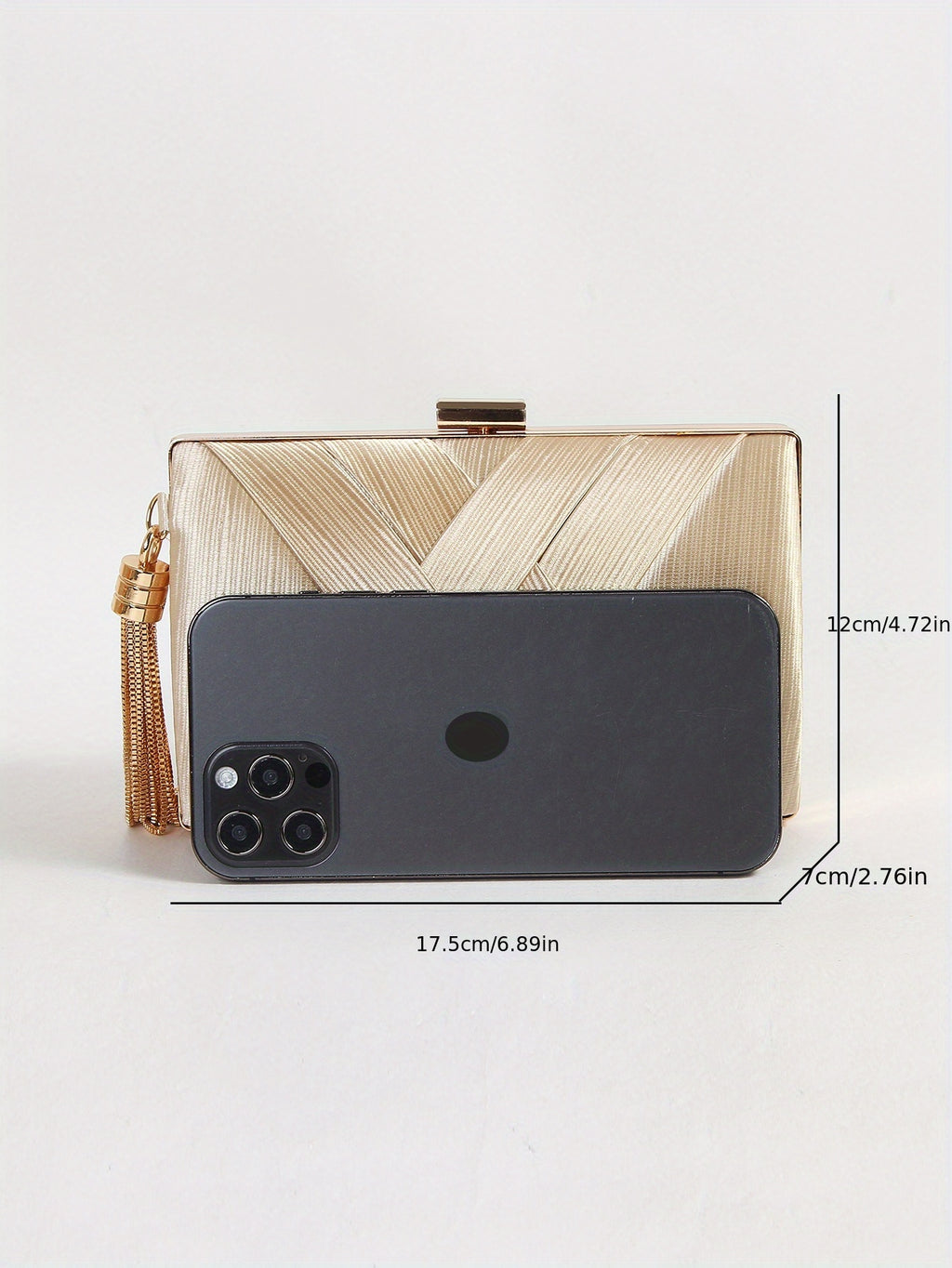 ZARÉLIA Şık Örgülü Gece Çantası - Lüks Abiye Clutch