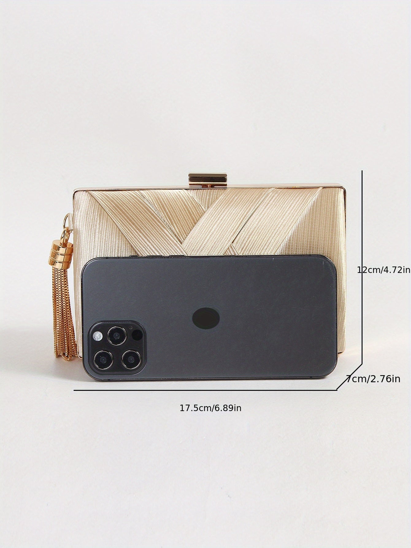 ZARÉLIA Şık Örgülü Gece Çantası - Lüks Abiye Clutch