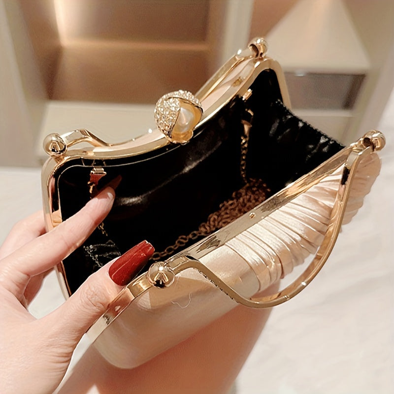 ZARÉLIA İnci Detaylı Abiye Çanta - Düğün ve Nişan