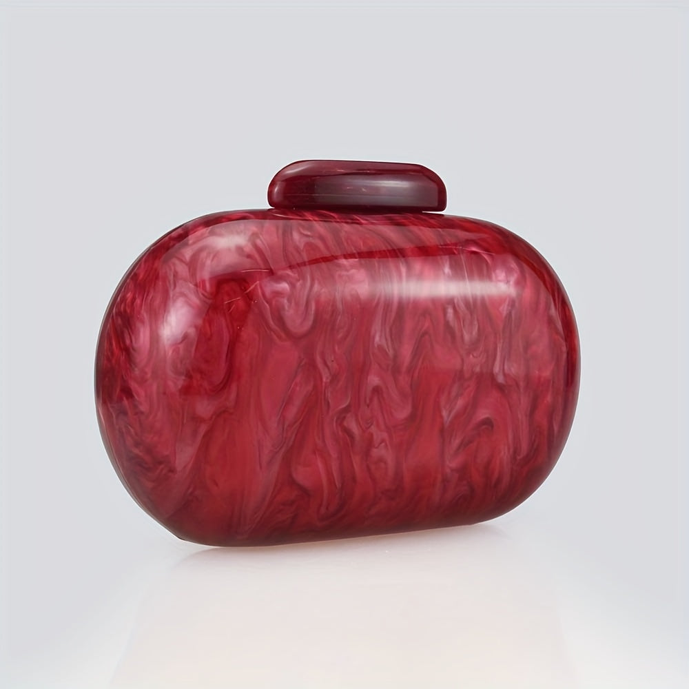 ZARÉLIA Oval Deniz Kabuğu Akrilik Çanta