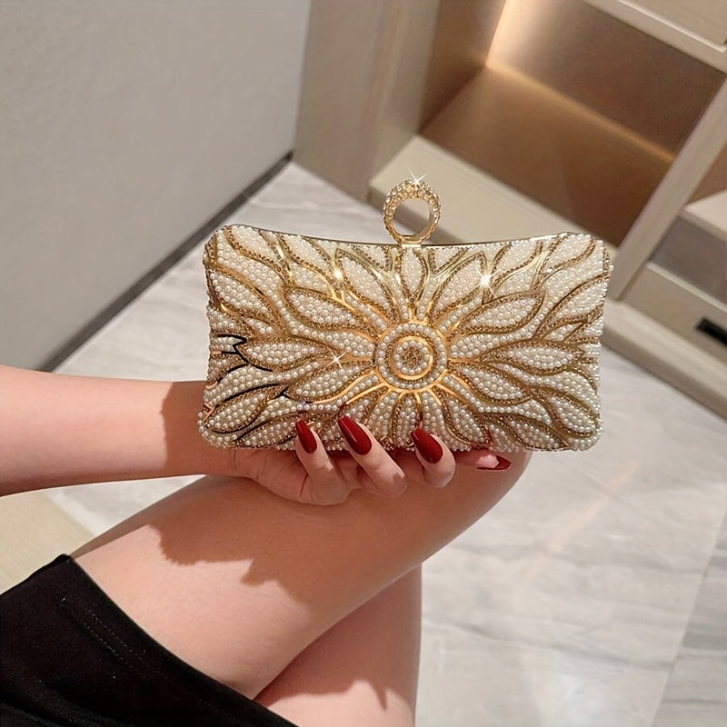 ZARÉLIA Şık Tokalı Abiye Çanta - Düğün ve Nişan