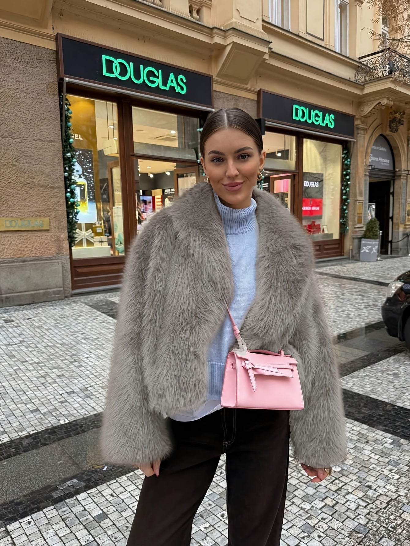 ZARÉLIA Kürk Kışlık Şık Mont