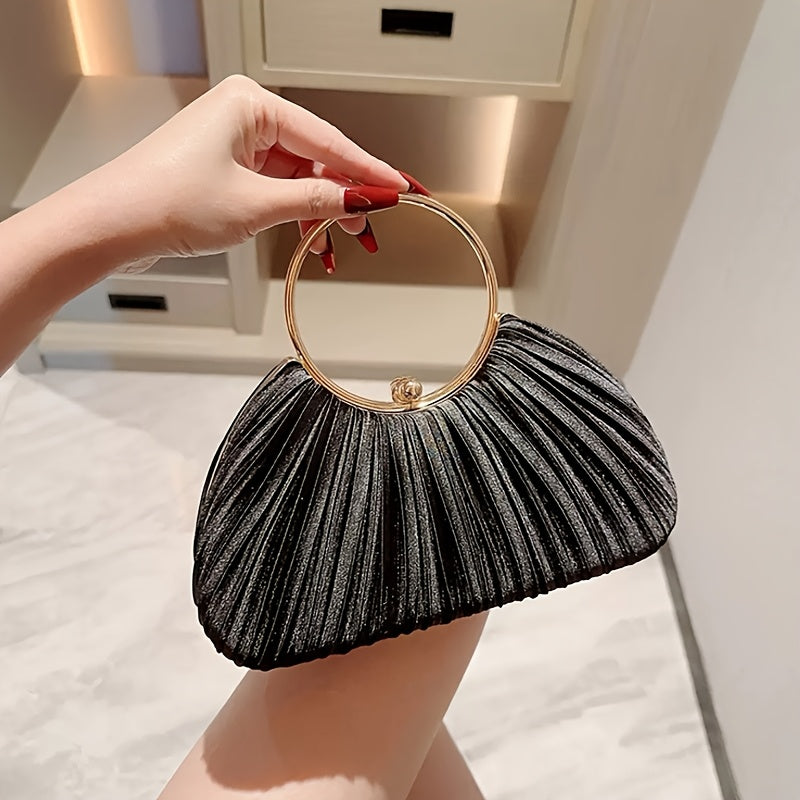 ZARÉLIA Parlak Tokalı Kadın Akşam Çantası - Lüks Abiye Clutch