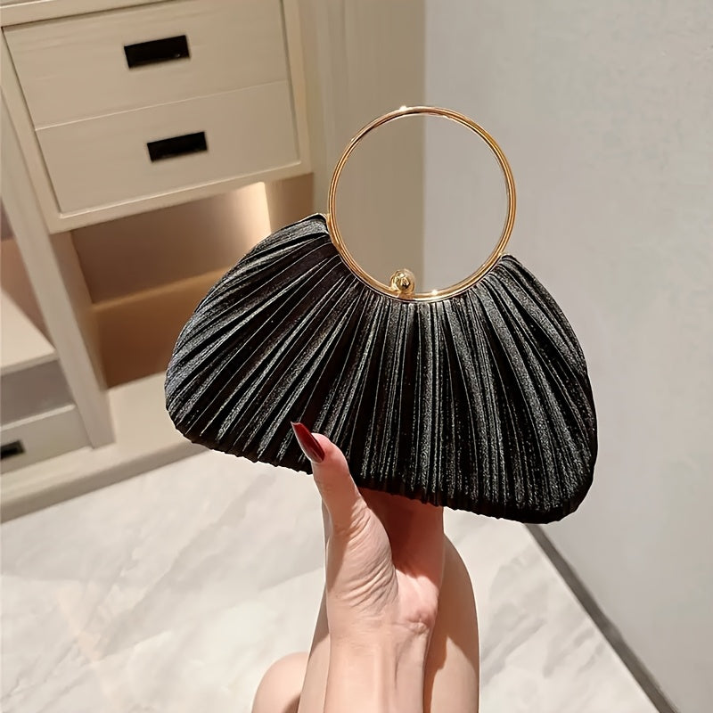 ZARÉLIA Parlak Tokalı Kadın Akşam Çantası - Lüks Abiye Clutch