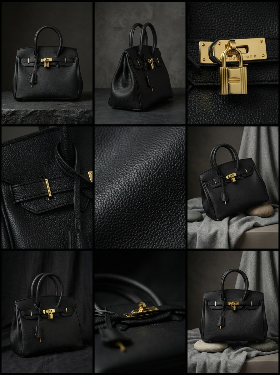 Birkin A+ Kalite Kadın Çanta Kutulu - Premium Günlük Omuz Çantası