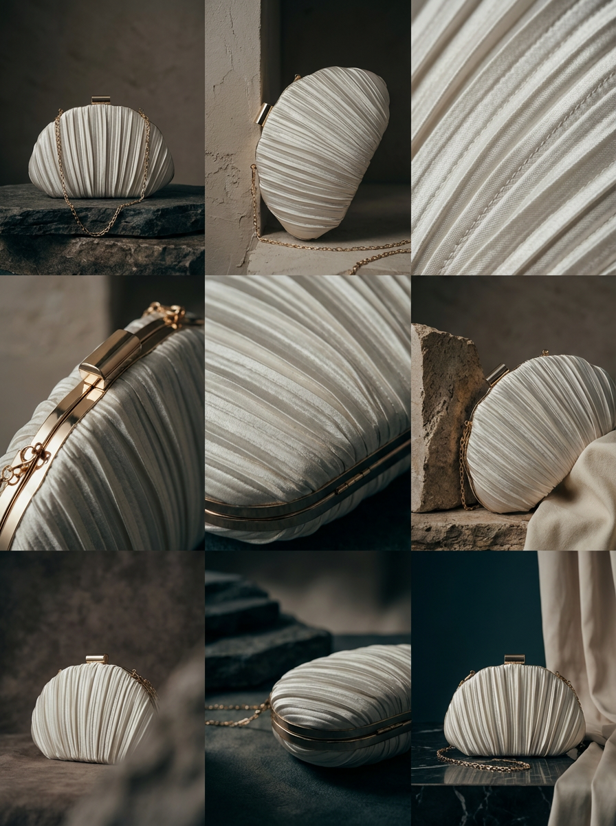 ZARÉLIA Deniz Kabuğu Kadın Abiye Çanta