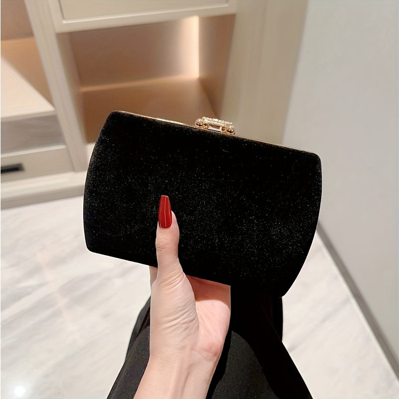 ZARÉLIA Taşlı Tokalı Abiye Çanta - Şık Kadın Çantası