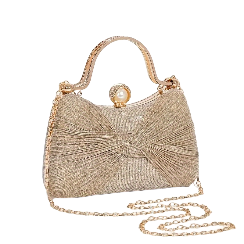 ZARÉLIA İnci Detaylı Gece Çantası - Lüks Abiye Clutch