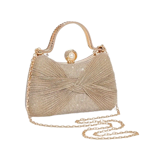 ZARÉLIA İnci Detaylı Gece Çantası - Lüks Abiye Clutch