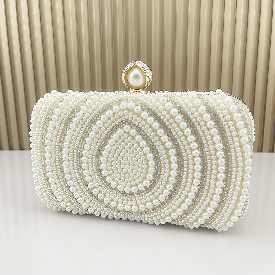 ZARÉLIA Kadınlar İçin El Yapımı - Süslü Clutch Çanta