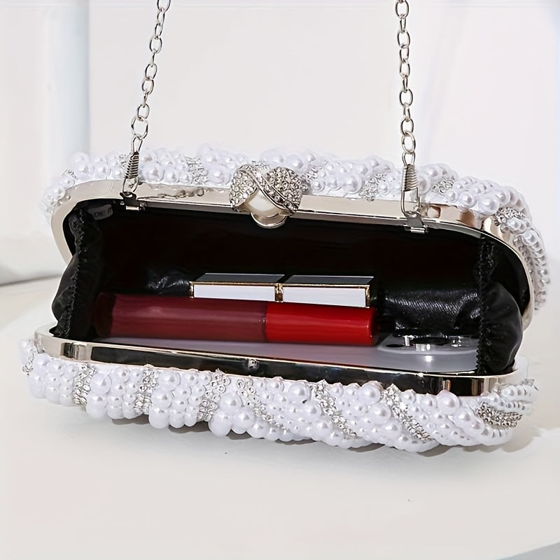 ZARÉLIA Kadınlar İçin El Yapımı - Süslü Clutch Çanta