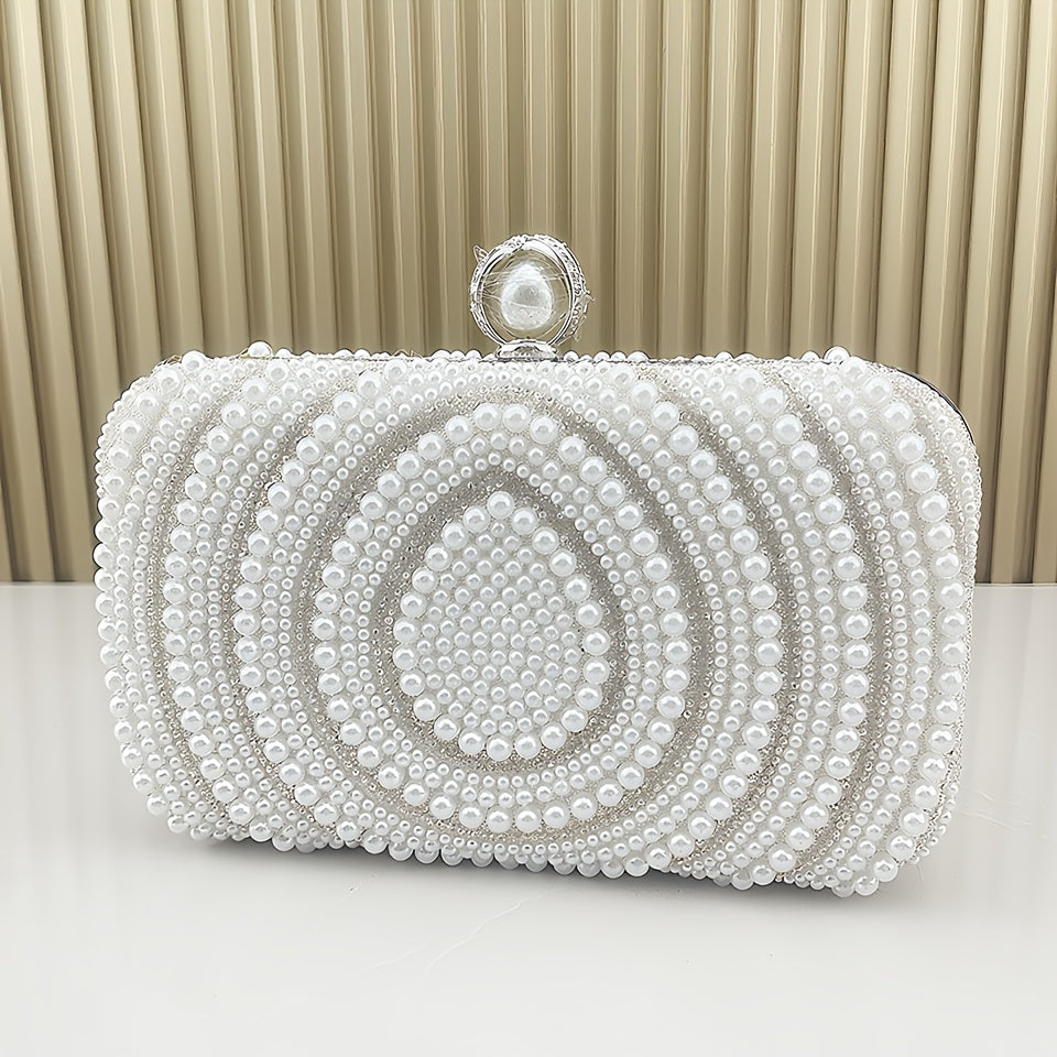 ZARÉLIA Kadınlar İçin El Yapımı - Süslü Clutch Çanta