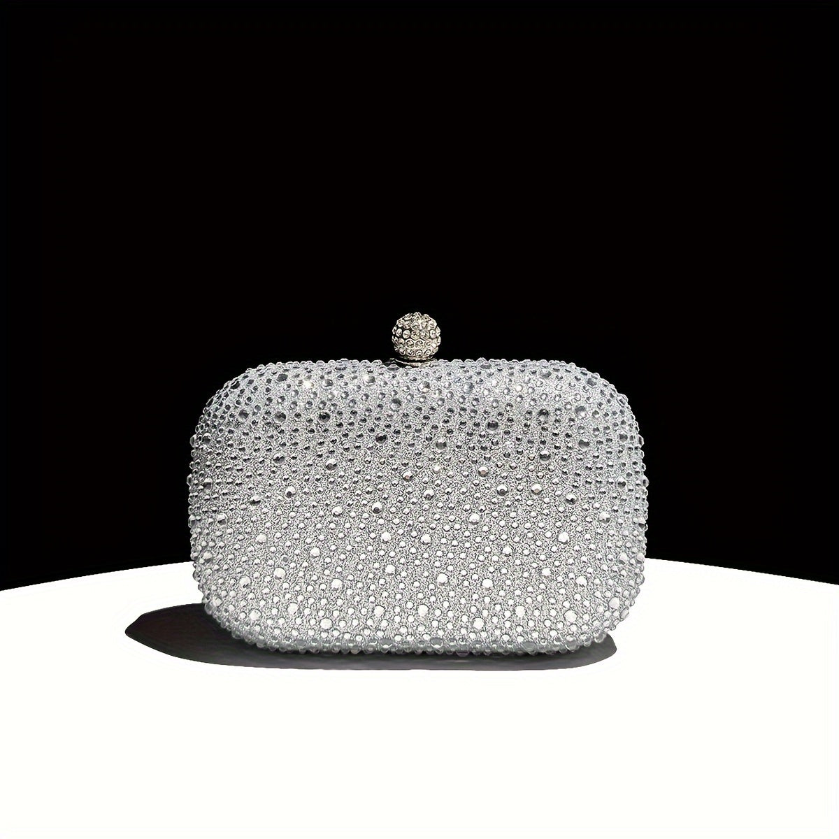 ZARÉLIA Lüks Taşlı Clutch Çanta - Kadın Abiye Çantası