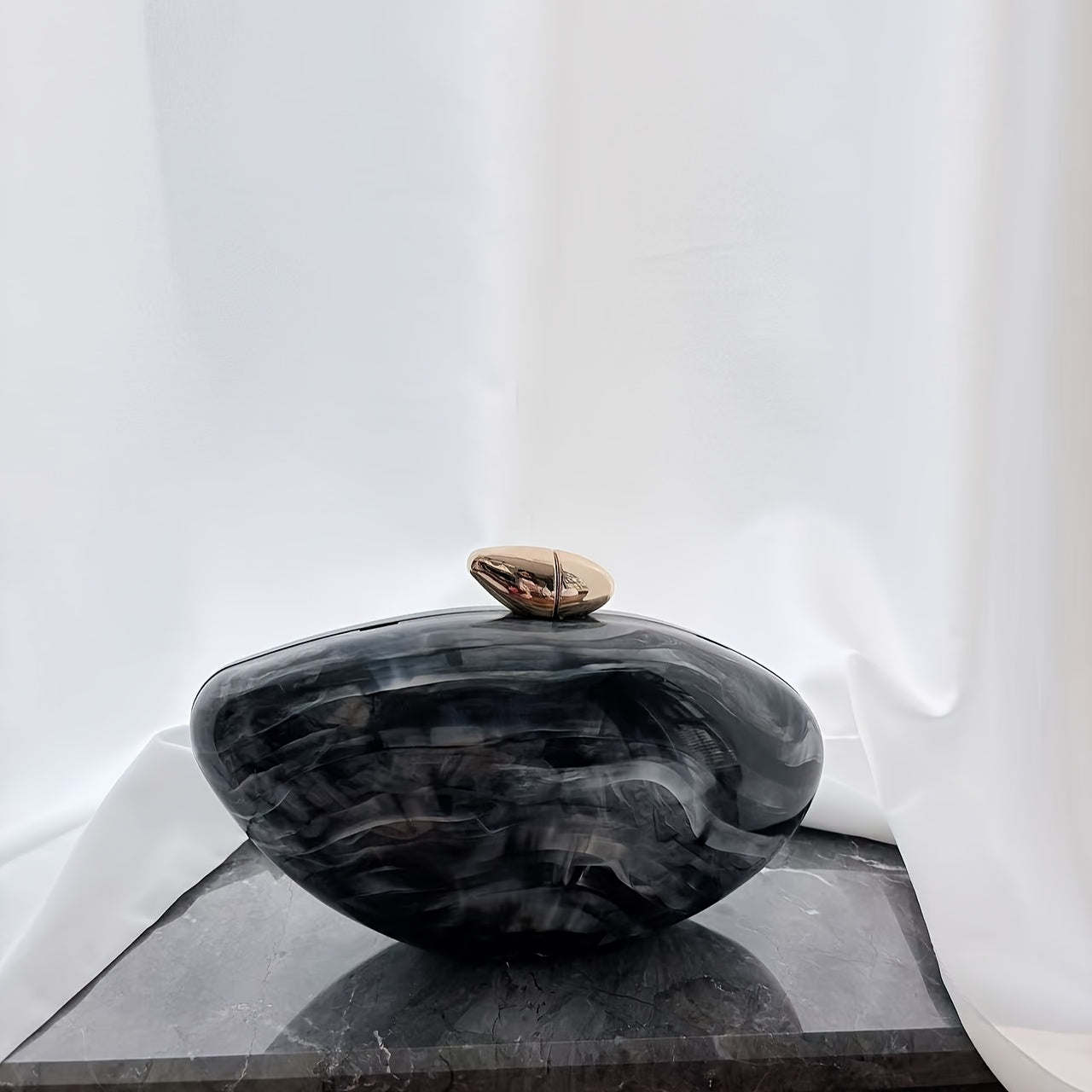 ZARÉLIA Premium Kabuk Gece Çantası - Lüks Kadın Clutch Çanta