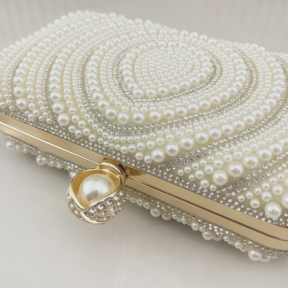 ZARÉLIA Kadınlar İçin El Yapımı - Süslü Clutch Çanta