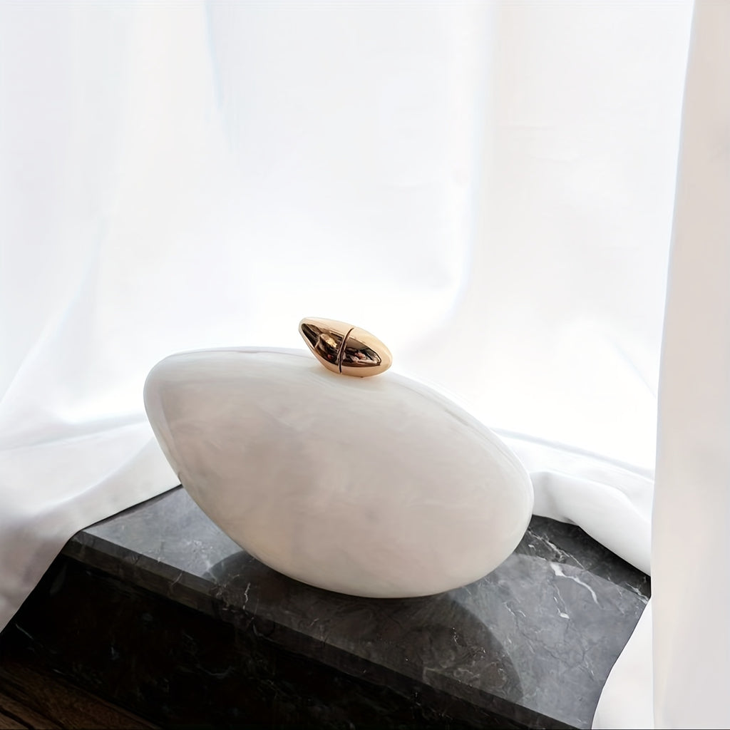 ZARÉLIA Premium Kabuk Gece Çantası - Lüks Kadın Clutch Çanta