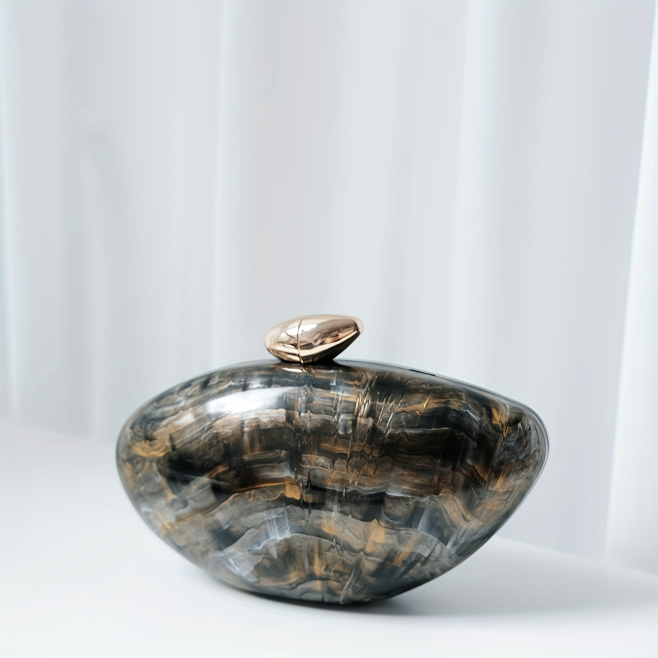 ZARÉLIA Premium Kabuk Gece Çantası - Lüks Kadın Clutch Çanta